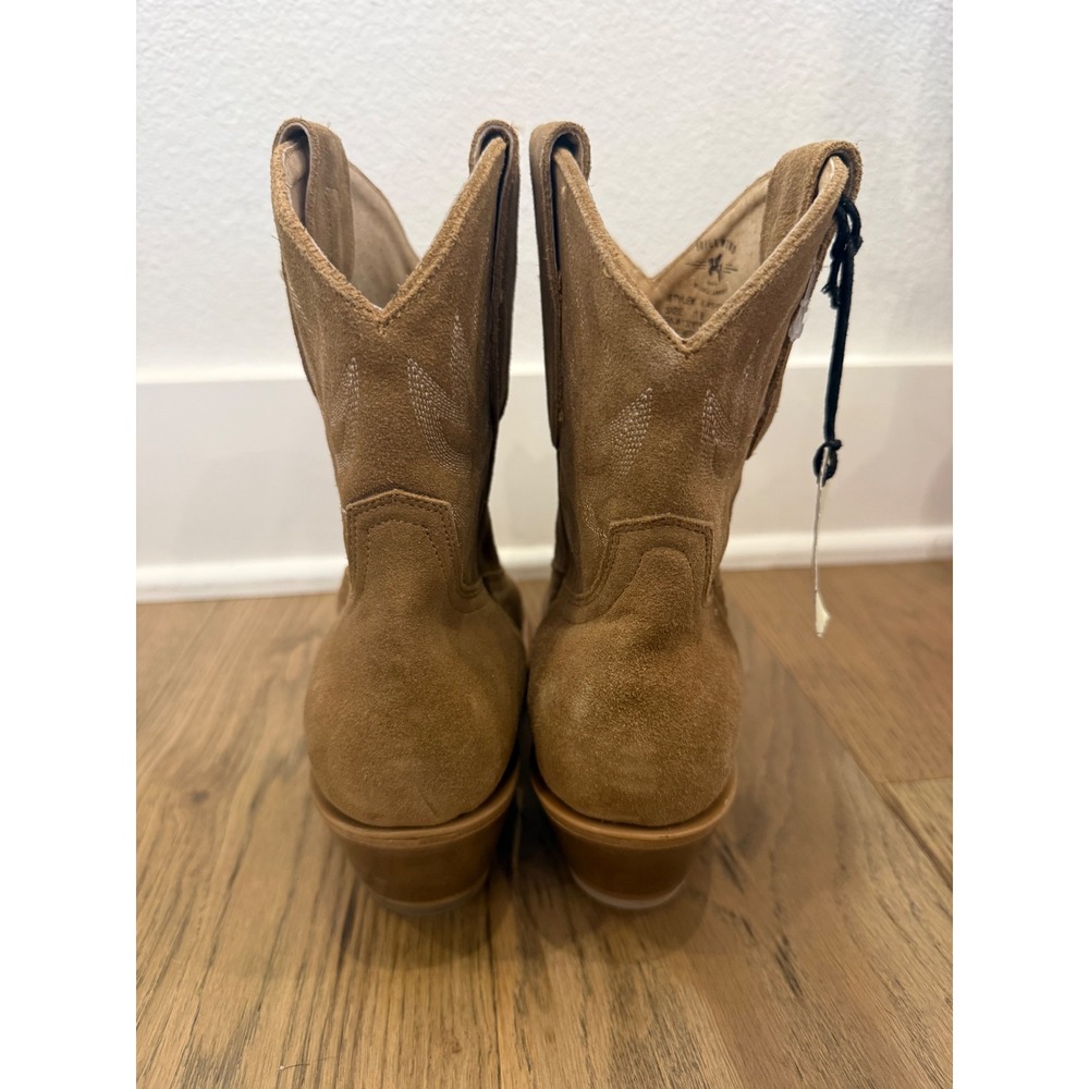 Idyllwind Miranda Lambert Tan Suede Western Cowboy Boots Booties Womens 11B - Picture 5 of 10